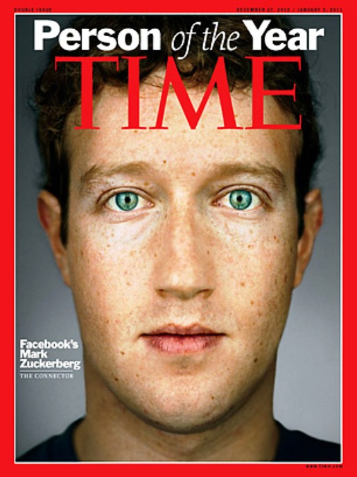 mark zuckerberg on time magazine. time magazine + person of the